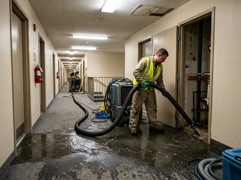multi-unit-apartment-hallway-f-005 — frequently asked questions, Emergency Burst Pipe Water Extraction & Removal in Carson,…